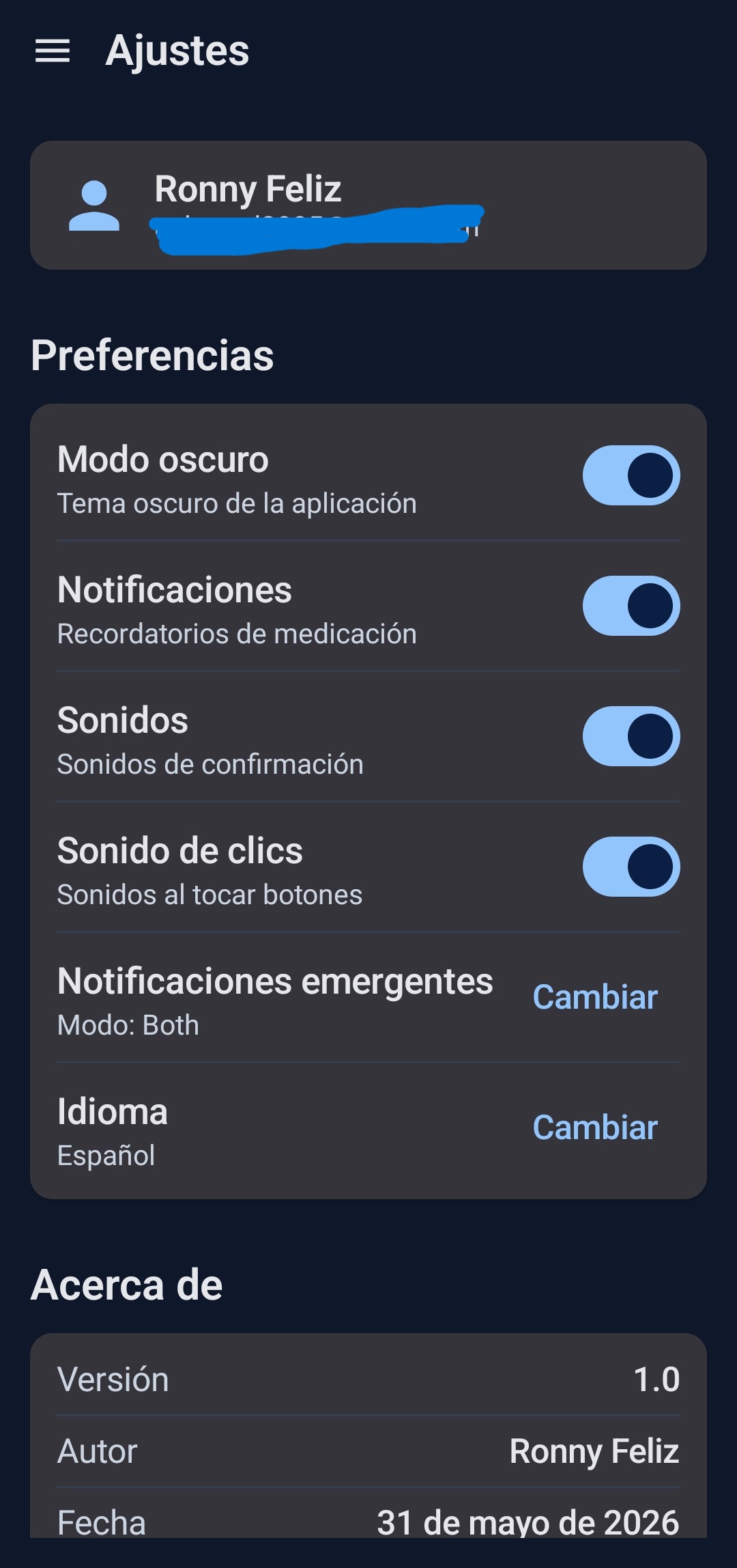 MedFamily Screenshot 2